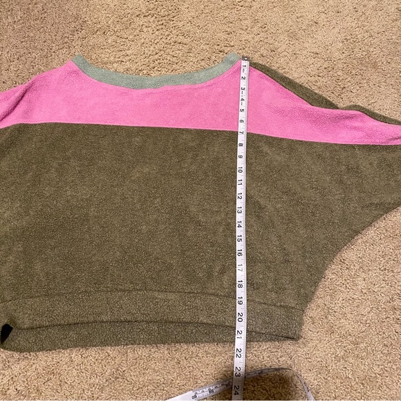 Free People Blue Monday Fleece Pullover - Picture 12 of 12